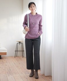 Tiaclasse メランジケーブルラグラントップス