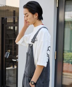 WEGO 【ユニセックス着用/SMサイズ展開】デニムオーバーオール