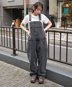 WEGO 【ユニセックス着用/SMサイズ展開】デニムオーバーオール