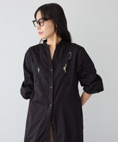 CRAFT STANDARD BOUTIQUE インド製 カットワークシシュウワンピース