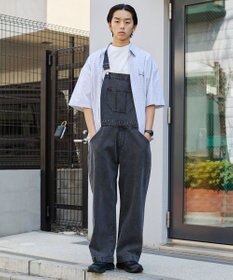 WEGO 【ユニセックス着用/SMサイズ展開】デニムオーバーオール