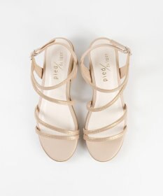 BONTRE 【pied du lapan/ピエドラパン】ナローストラップソールサンダル/50759ZI