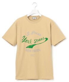 J.PRESS YORK STREET 【UNISEX】ロゴデザインプリントTシャツ