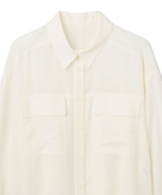 GRACE CONTINENTAL トリアセリネンオーバーシャツ