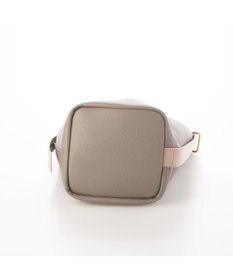 UNBILLION カシュカシュ cachecache / シボフェイクレザーソフトホーボーバッグ