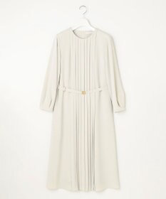 自由区 L 【19号サイズまで展開】ライトサテン ワンピース