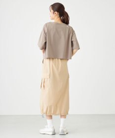 SHARE PARK LADIES 【撥水・UVカット・ストレッチ・軽量 】ナイロンカーゴスカート（S・Mサイズ）