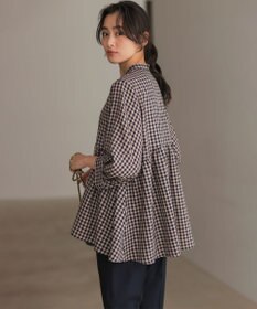 組曲 ニューリヨセルシャーティングペプラム ブラウス