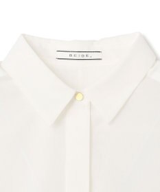 BEIGE， BAC / コットンシアー ショートレングスシャツ