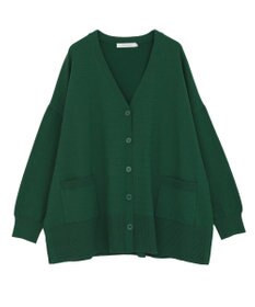 AMERICAN HOLIC バイパチVネックルーズカーディガン