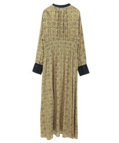 CRAFT STANDARD BOUTIQUE 総柄バイカラーワンピース