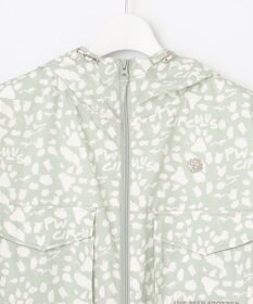 PW CIRCULUS 今が旬！【WOMEN】【洗える/ストレッチ】アニマルプリント ジップアップ フーデッド ブルゾン ゴルフウェア レディース