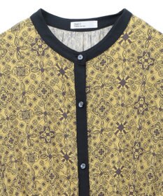 CRAFT STANDARD BOUTIQUE 総柄バイカラーワンピース