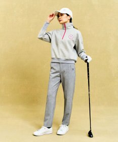 23区GOLF 【WOMEN】ハーフジップスウェット