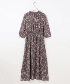 ANY SIS 【洗える】ニュアンスプリント ワンピース