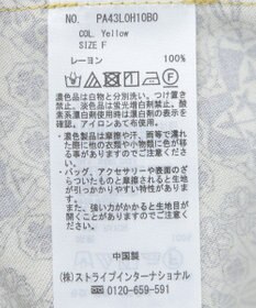 CRAFT STANDARD BOUTIQUE 総柄バイカラーワンピース