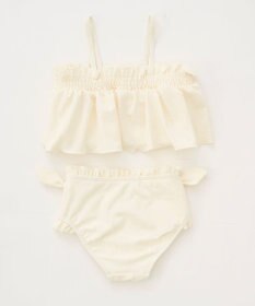 OP／FILA 【marie claire ENFANTS】ニットリブセパレート水着