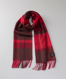 AURORA LANVIN COLLECTION ランバン コレクション カシミヤ チェックマフラー