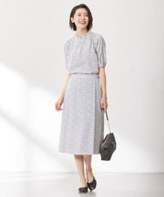 J.PRESS LADIES 【2way】ナイロンギャザー ショルダー バッグ