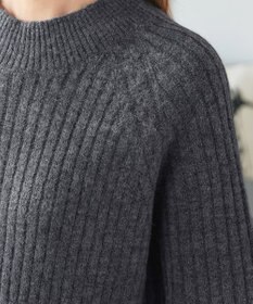 Tiaclasse メランジケーブルラグラントップス