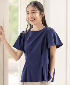 ANY SIS 【接触冷感】美人 フリルスリーブ カットソー