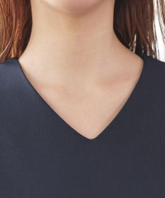 Tiaclasse 【洗える】ハイストレッチジョーゼットワンピース