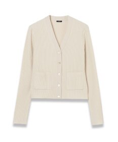 JOSEPH 【洗える】ファインリブメリノ　カーディガン