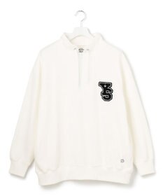 J.PRESS YORK STREET 【UNISEX】ハーフZIPスタンドネック トレーナー