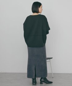 AMERICAN HOLIC 【WEB限定】袖タックコクーンポンチプルオーバー