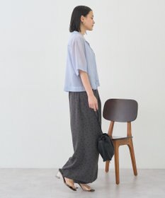 AMERICAN HOLIC シアーショート丈開襟シャツ