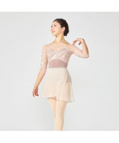 Chacott 【Nela ライン】6分袖レオタード