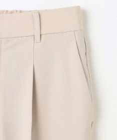 ANY L 【洗濯機可/ストレッチ/ウエストゴム/セットアップ可】イージーケアテーパードパンツ