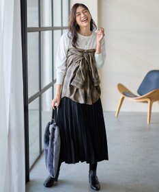 ANY L シャツテールロングスリーブＴシャツ