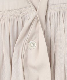 組曲 L 【WEB限定】ギャザーライトデシン ブラウス