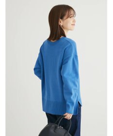 Green Parks もちやわ　Ｖネック前後差プルオーバー