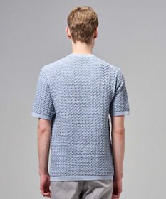 JOSEPH HOMME ドライコットンリンクス　半袖クルーネックニット