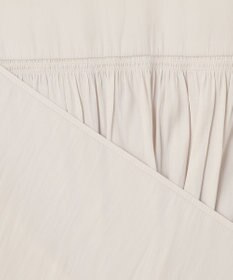 組曲 L 【WEB限定】ギャザーライトデシン ブラウス