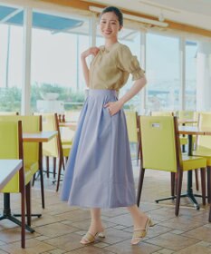 Tiaclasse シアーシャーリング2WAYブラウス