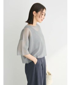 Green Parks シアーきらきらニットプルオーバー