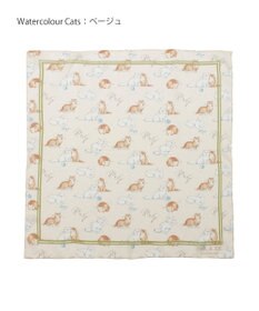 MOONBAT 【WEB限定】PAUL & JOE ACCESSOIRES シルクシフォンスカーフ 58×58cm