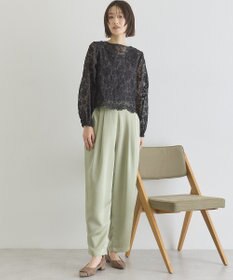 AMERICAN HOLIC 【前後2WAY】シアーレースブラウス