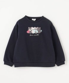 ANY KIDS 裏シャギーアニマルトレーナー