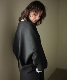 #Newans 【洗濯機可能/セットアップ】コクーンシルエットエアリープルオーバー