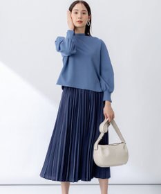 組曲 【WEB限定・2SET】ポンチトップス×プリーツスカートセットアップ