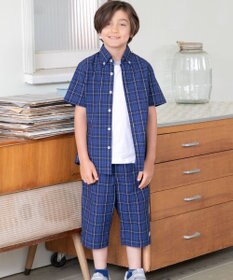 J.PRESS KIDS 【140-170cm】マドラスチェックシャツ