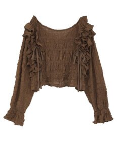 Green Parks ２ＷＡＹフリルブラウス