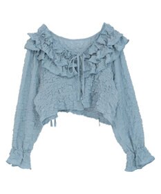 Green Parks ２ＷＡＹフリルブラウス