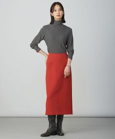 J.PRESS LADIES S カシミヤシルク シアーリブ タートル カットソー