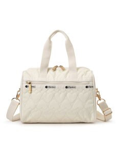LeSportsac EVERYDAY SM SATCHEL/エクリュハートデボス
