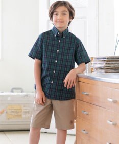 J.PRESS KIDS 【140-170cm】マドラスチェックシャツ